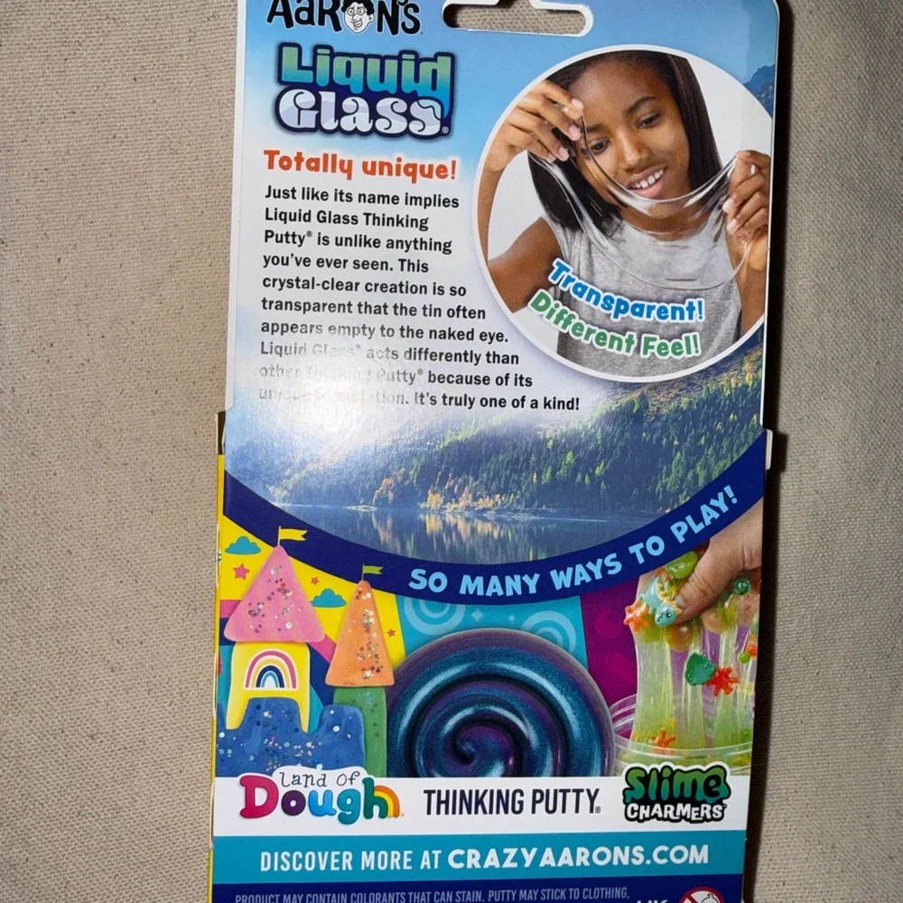 Crazy Aaron's Liquid Glass Thinking Putty 4 Inch Tin